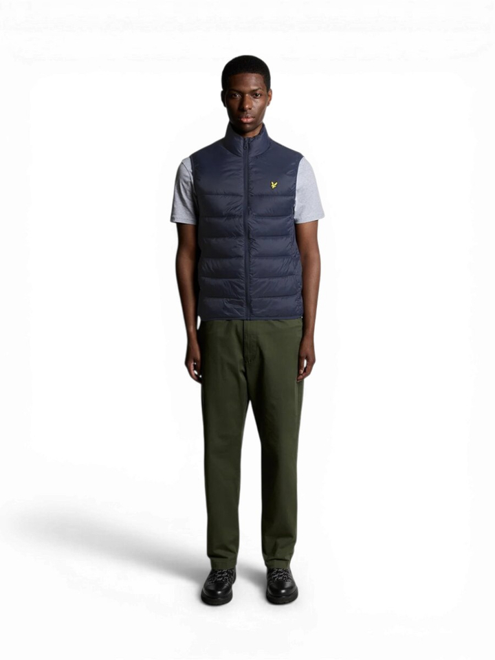 Donkerblauwe bodywarmer Lyle&Scott 
