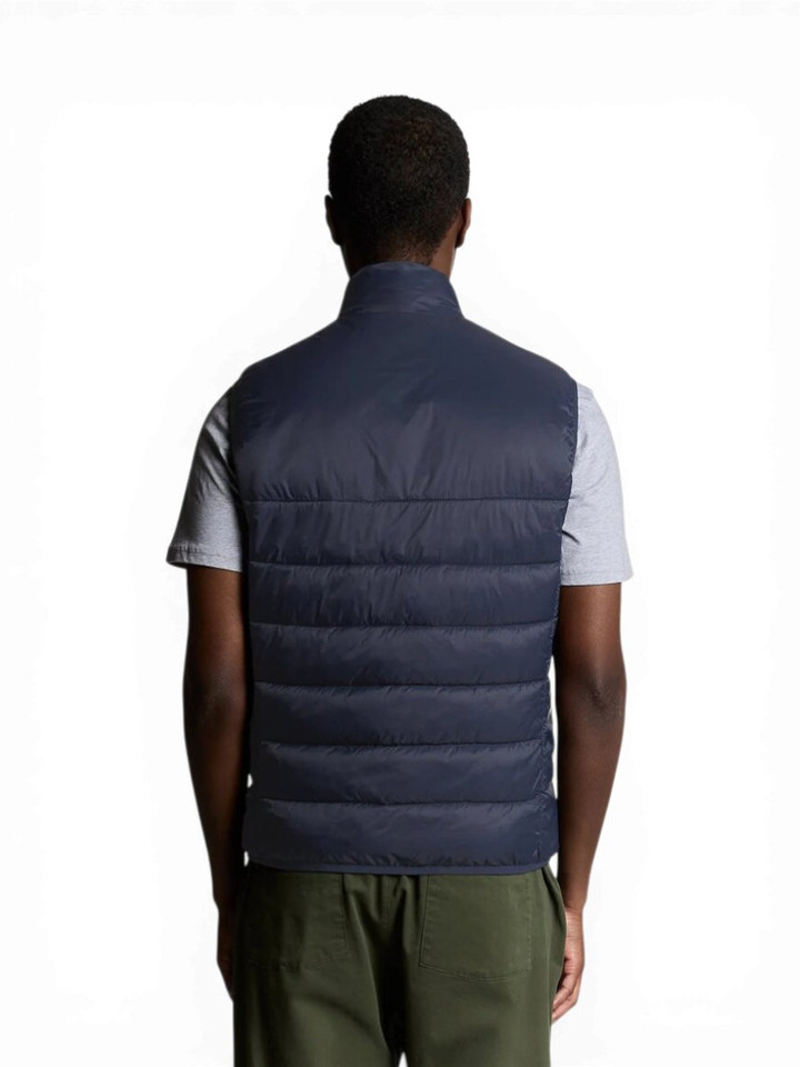 Donkerblauwe bodywarmer Lyle&Scott 
