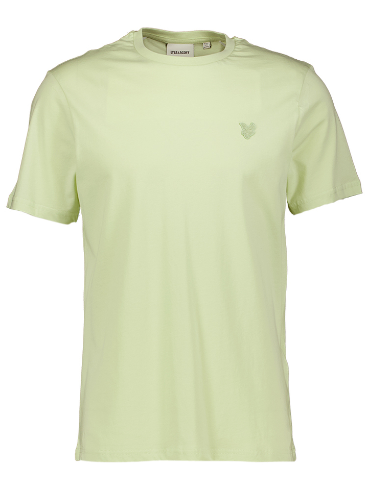 Licht groene katoene T-shirt Lyle&Scott