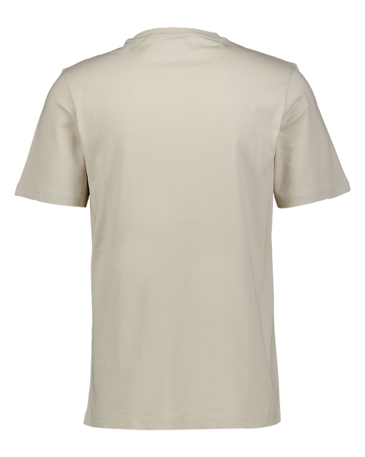 Beige katoenen t-shirt Lyle & Scott