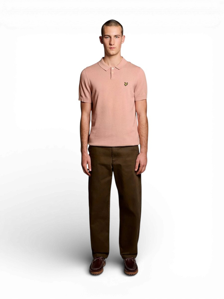 Roze polo Lyle&Scott