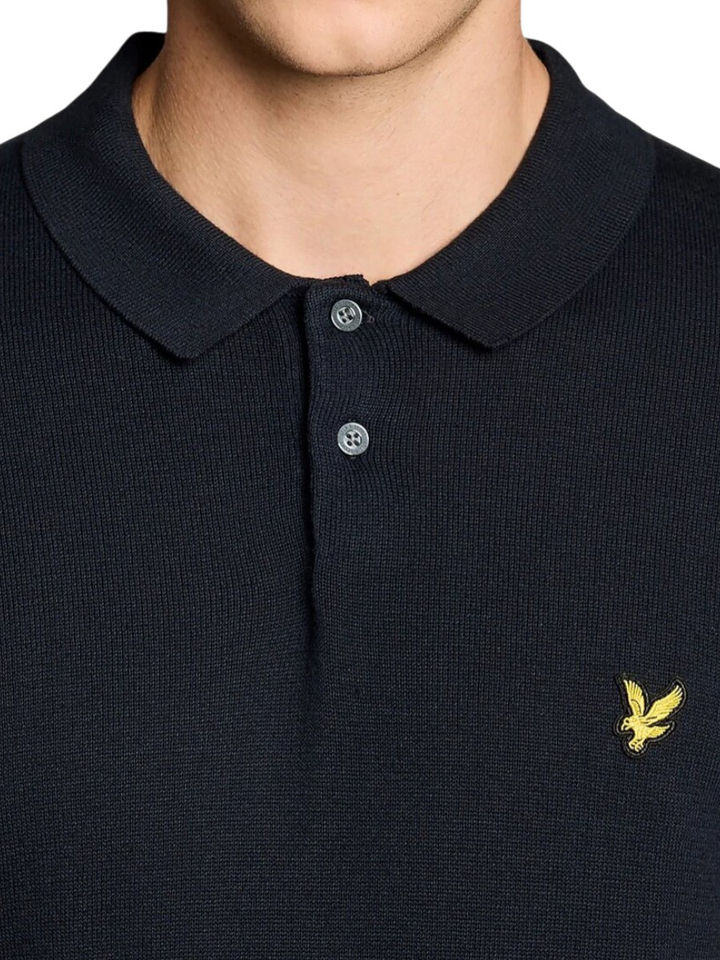 Donkerblauwe polo Lyle&Scott 