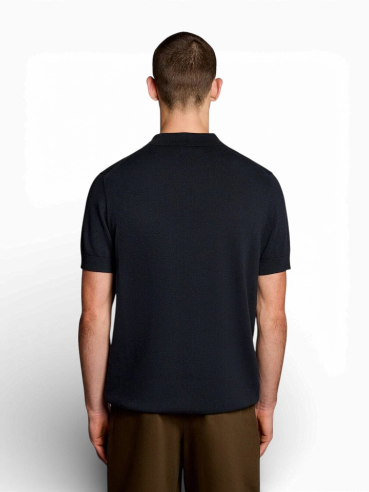 Donkerblauwe polo Lyle&Scott 