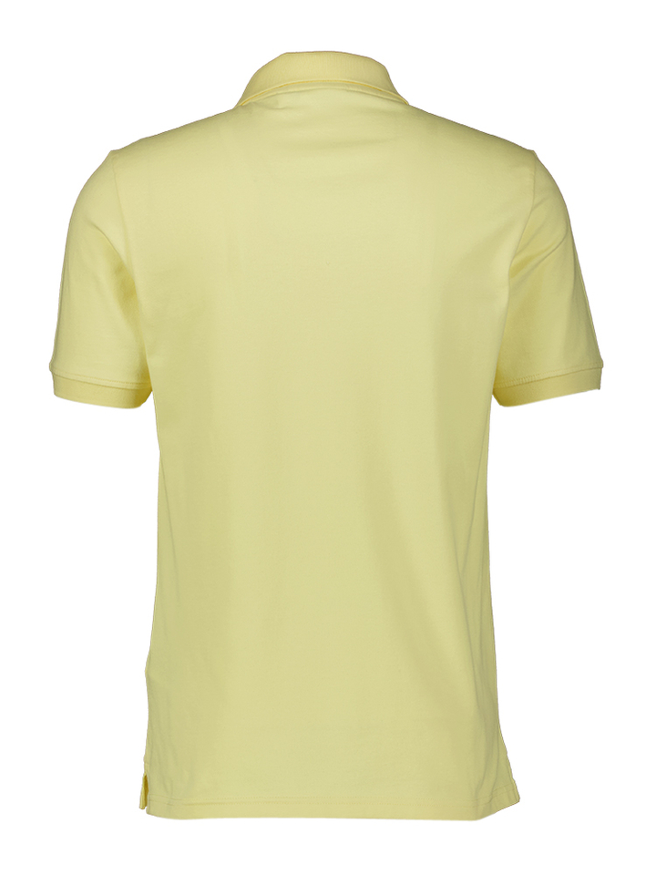 Gele katoenen polo Lyle&Scott