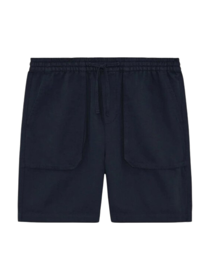 Donkerblauwe short met elastiek Lyle & Scott