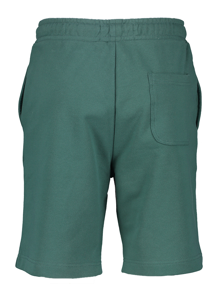 Groene katoenen short logo Lyle & Scott