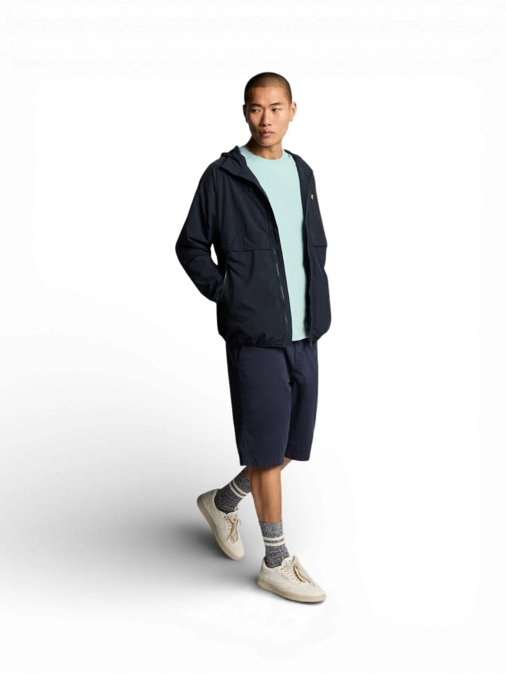 Donkerblauwe chino short Lyle&Scott 