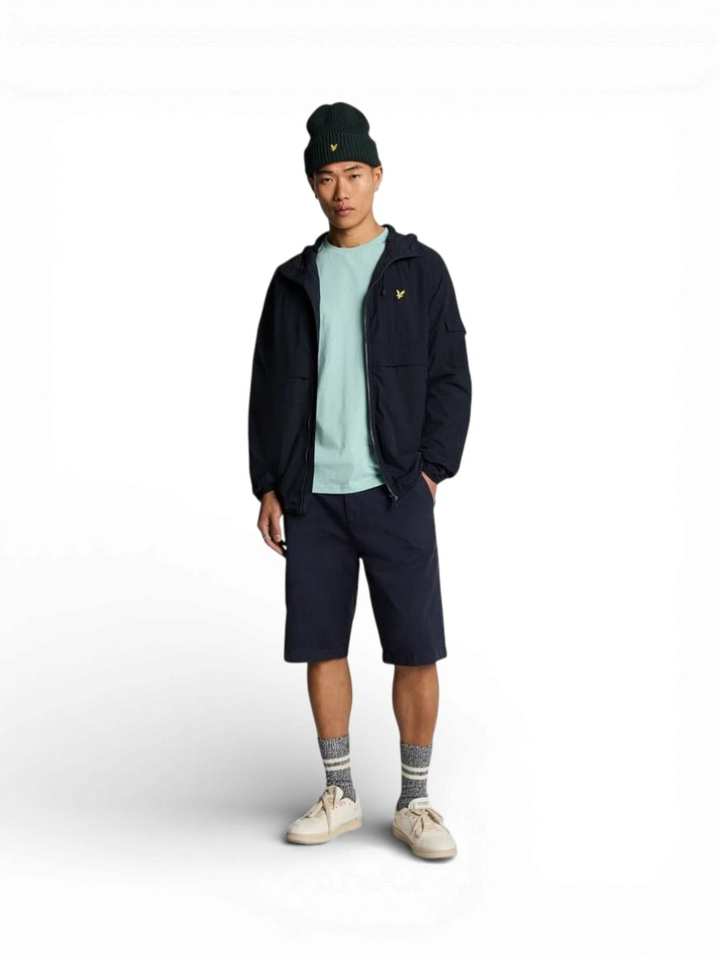 Donkerblauwe chino short Lyle&Scott 
