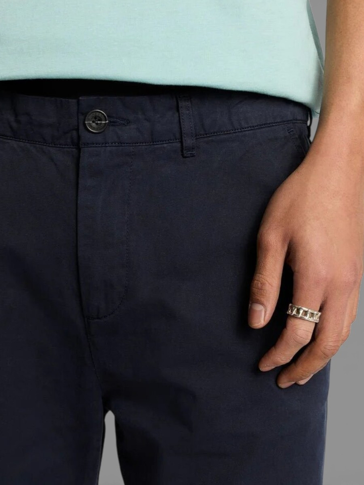 Donkerblauwe chino short Lyle&Scott 