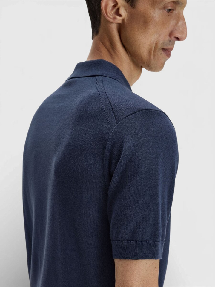 Donkerblauwe polo Fred Perry