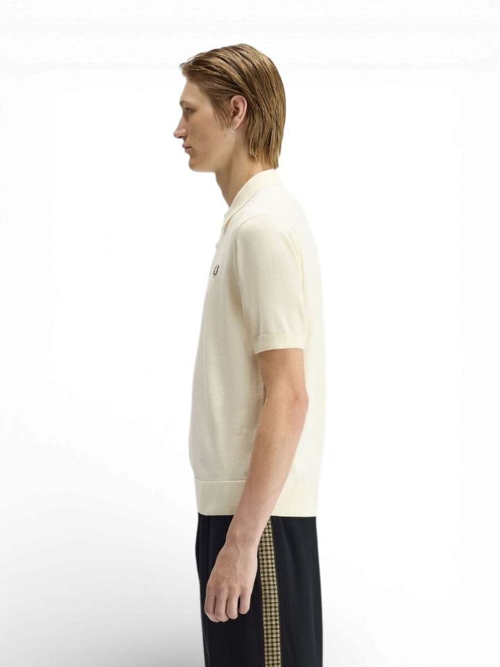 Ecrukleurige polo Fred Perry 