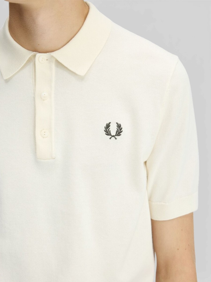 Ecrukleurige polo Fred Perry 