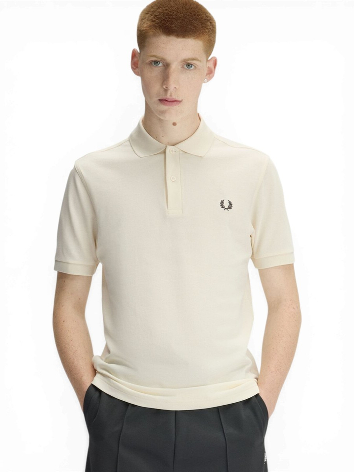 Lichtgele polo Fred Perry