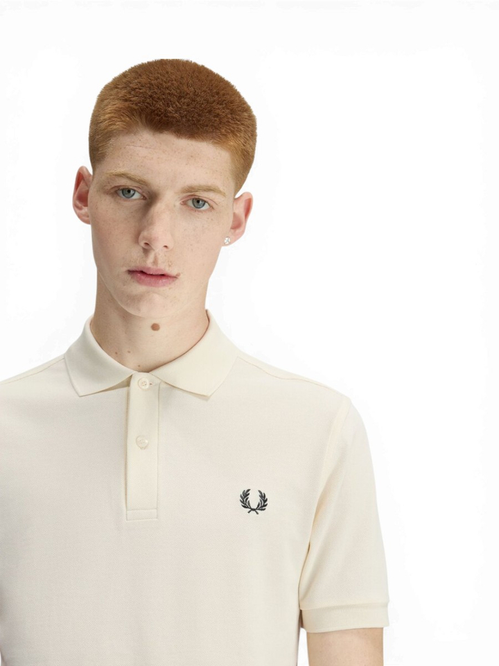 Lichtgele polo Fred Perry