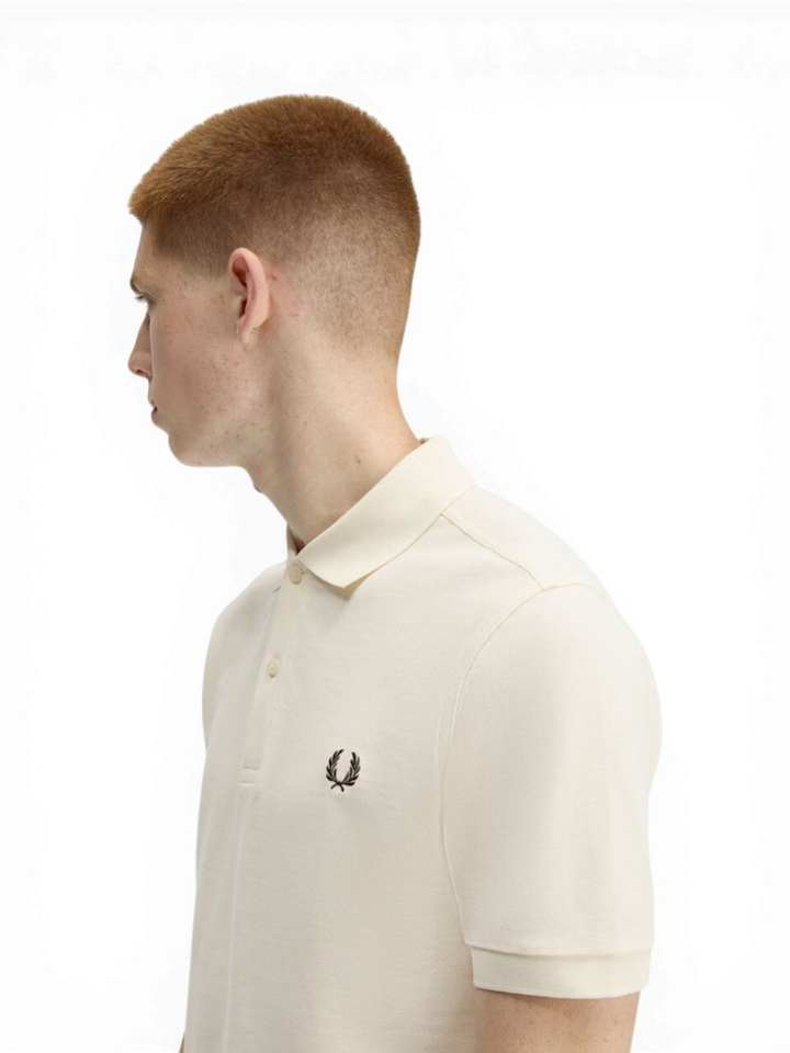 Lichtgele polo Fred Perry