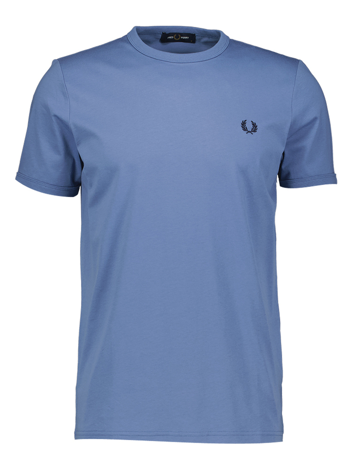 Blauwe T-shirt Fred Perry 