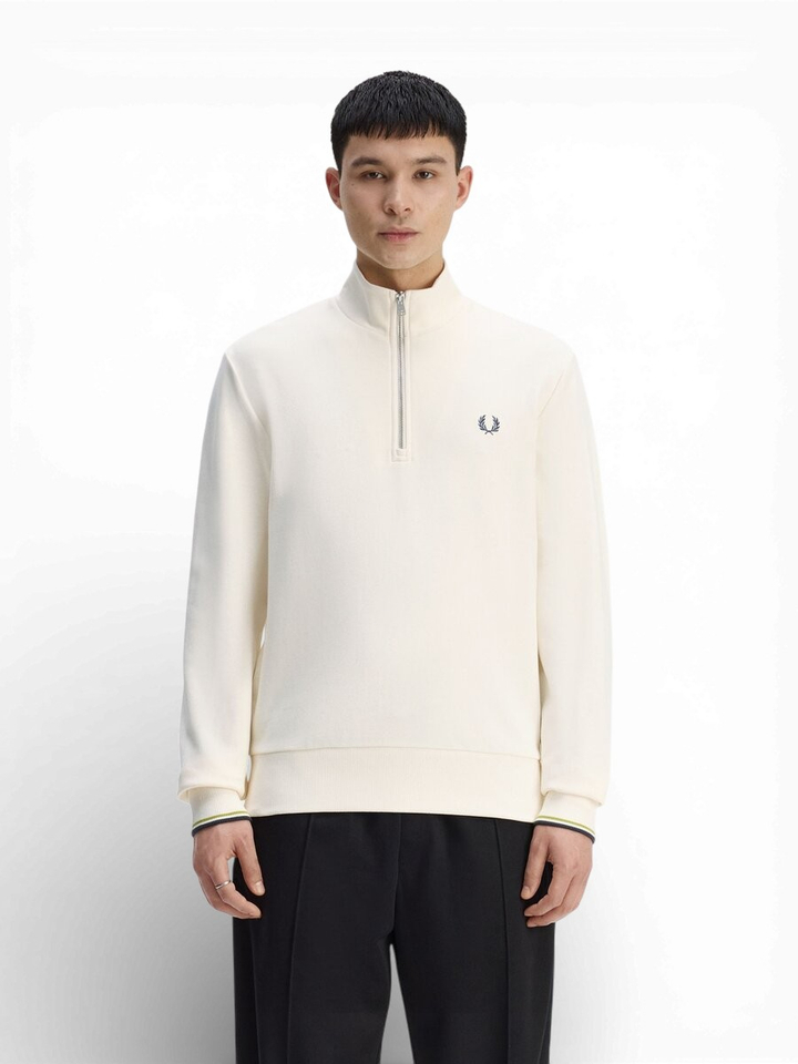 Ecru sweater Zip Fred Perry 