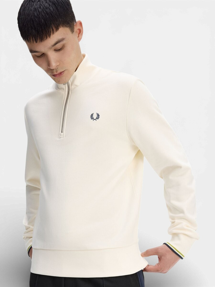 Ecru sweater Zip Fred Perry 