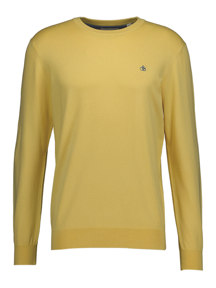 Gele trui met logo Scotch & Soda 