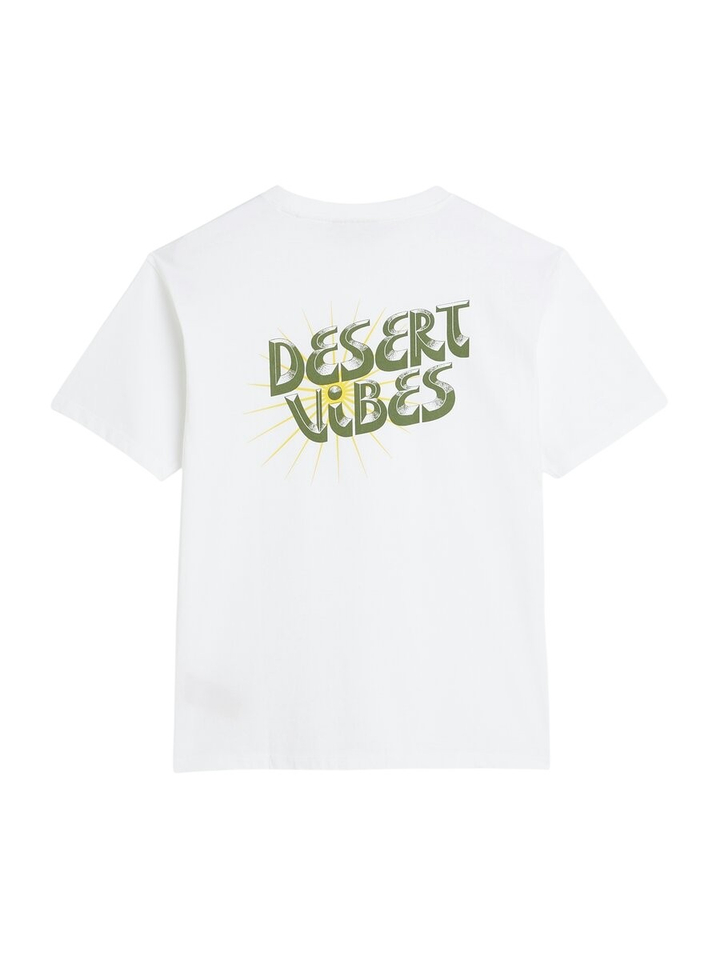 Witte t-shirt met print Scotch & Soda 