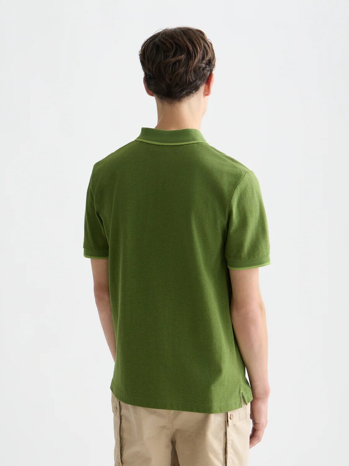 Groene polo met logo Scotch & Soda