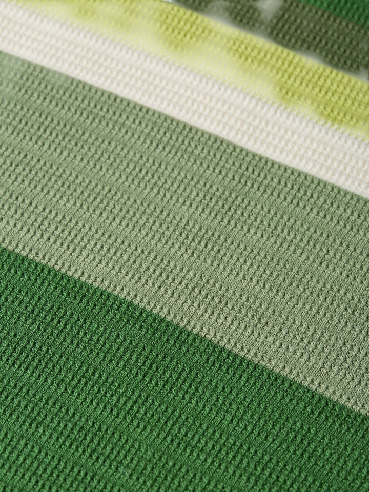 Groene gestreepte polo Scotch&Soda 