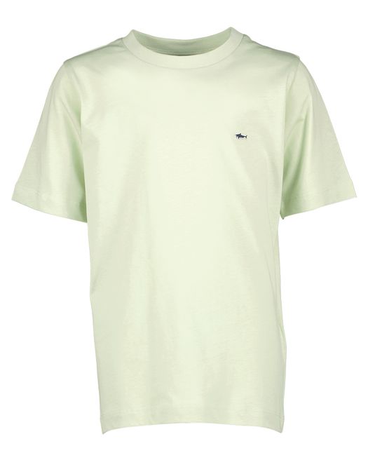 Lichtgroene katoenen T-shirt Paul&Shark