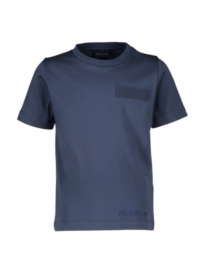 Donkerblauwe T-shirt Wumooe Paul&Joe