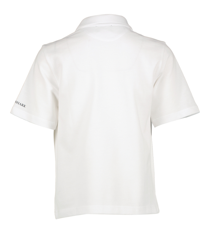 Witte katoenen polo Paul&Shark