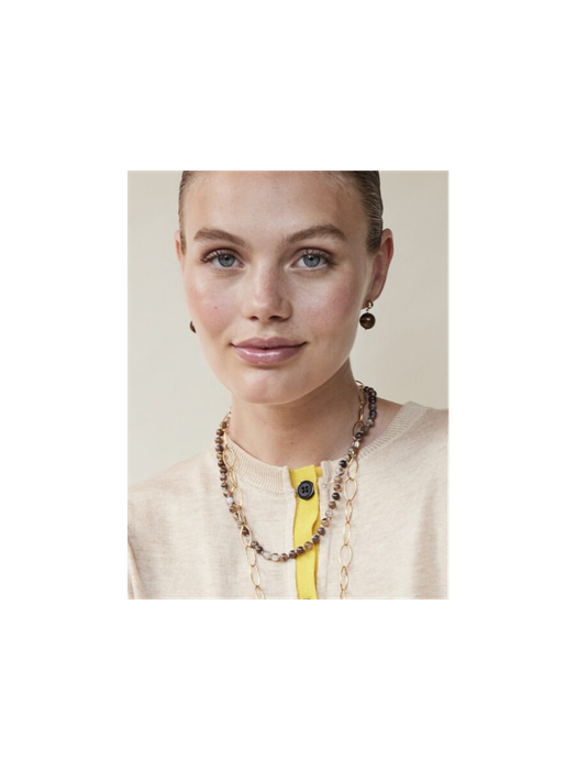 Agaat melée ketting Ellen Beekmans