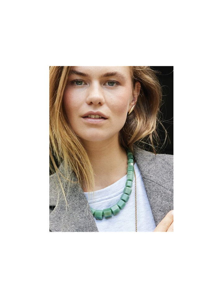 Groene ketting Gemstone