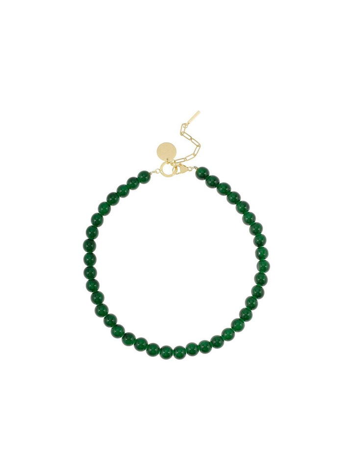 Groene ketting gemstone Ellen Beelmans 