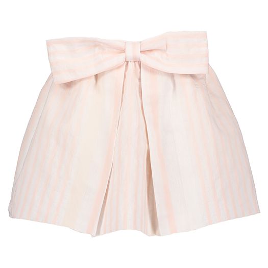 Roze gestreepte rok met strik Yami Morley