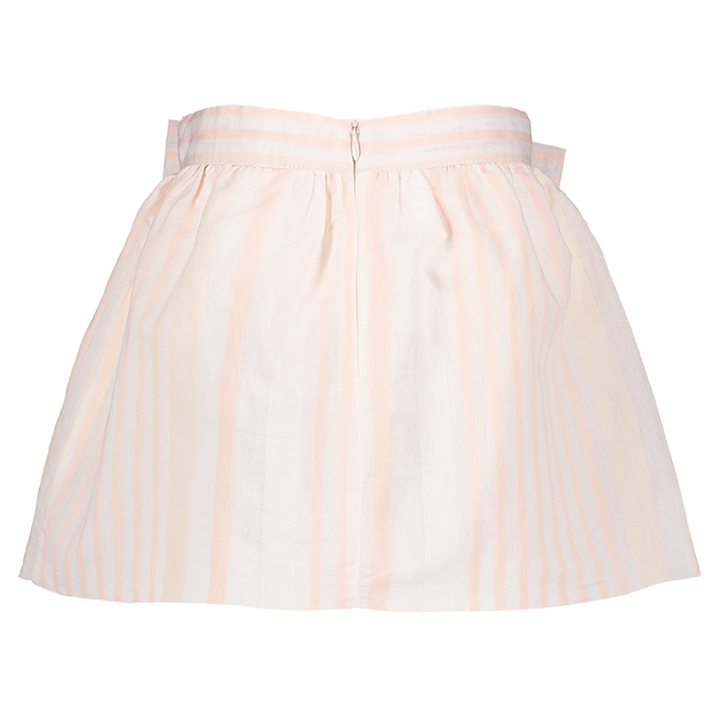 Roze gestreepte rok met strik Yami Morley