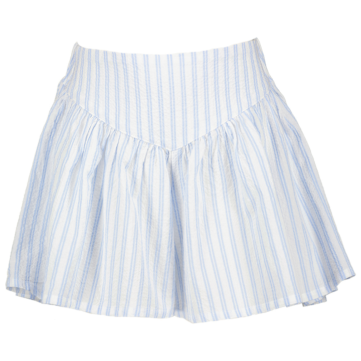 Blauw wit gestreepte short Scooby Morley