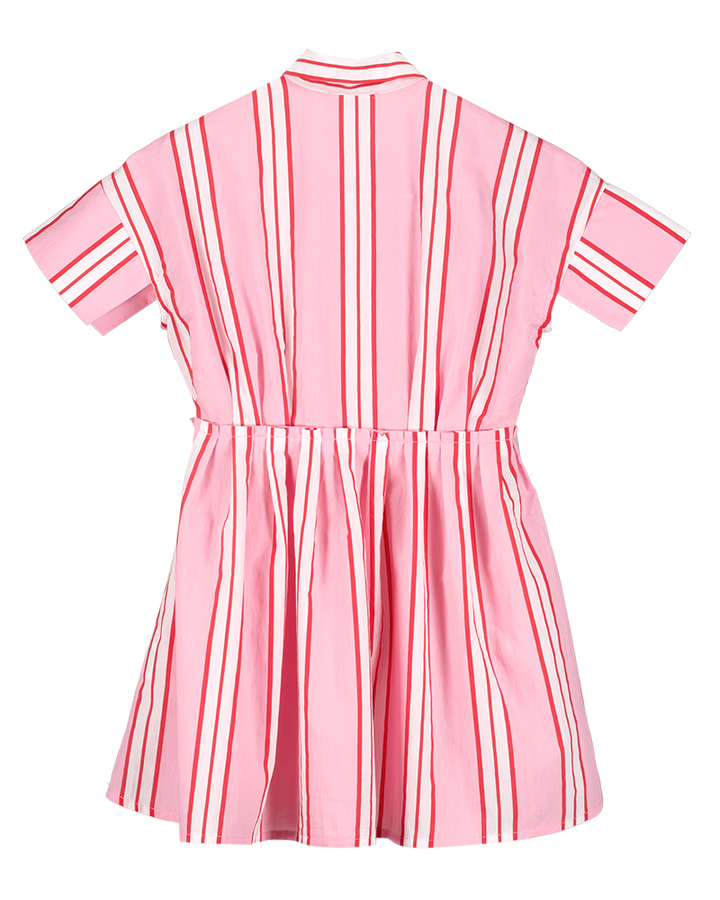 Roze gestreepte jurk Morley 