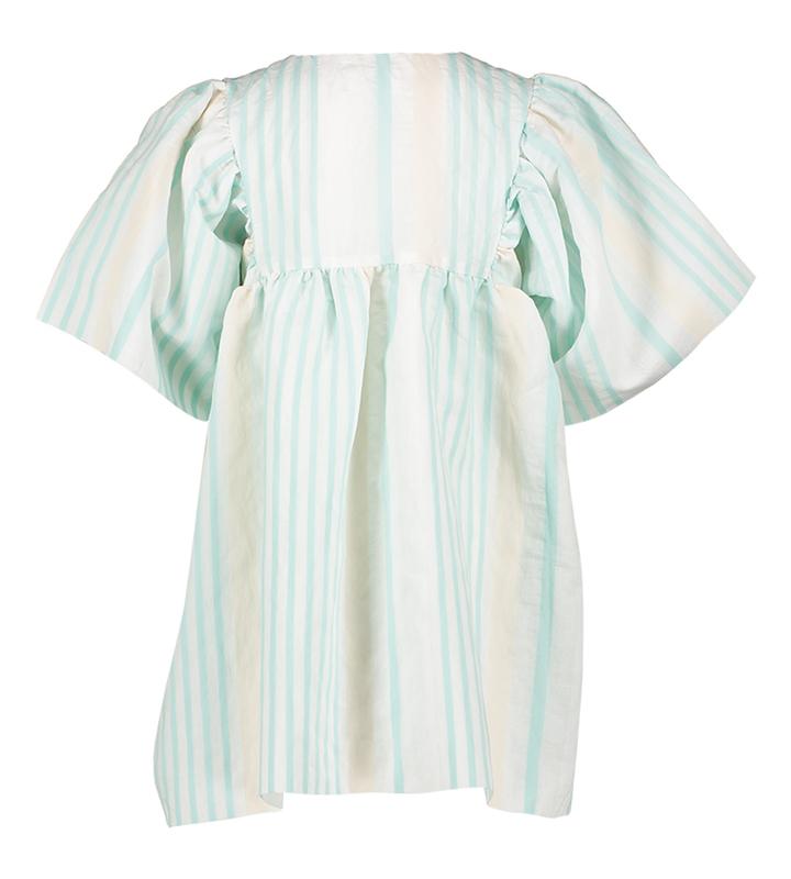 Groene gestreepte jurk Ydol Morley