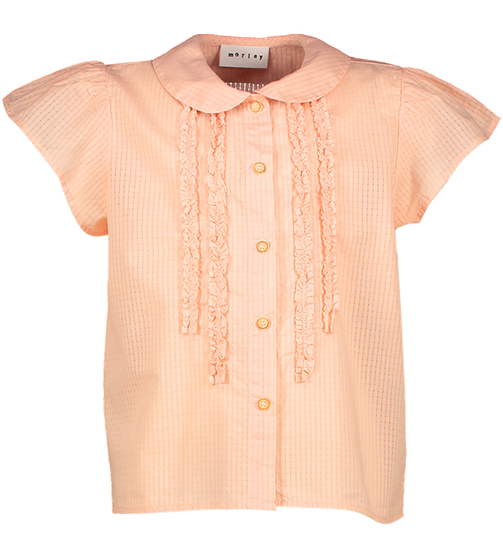 Licht roze bloes met kraag Xamari Morley