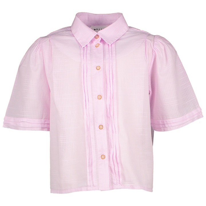 Roze bloes met plooi detail Xiara Morley