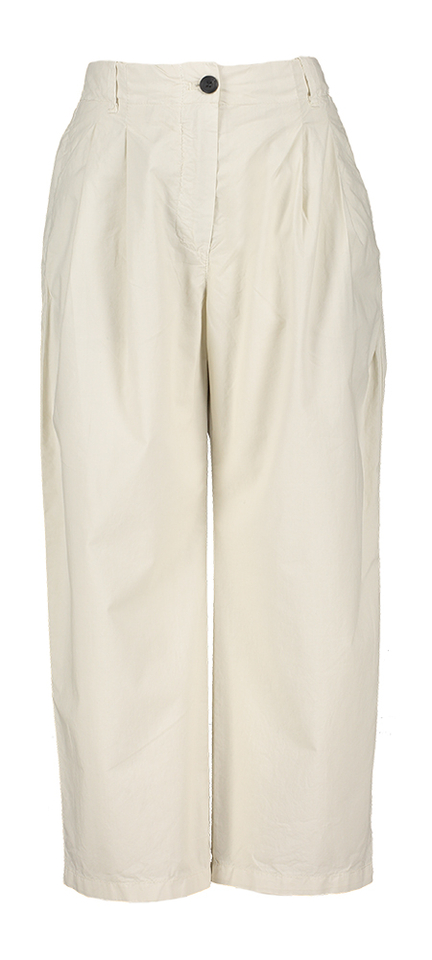 Beige wijde broek Ynk Morley