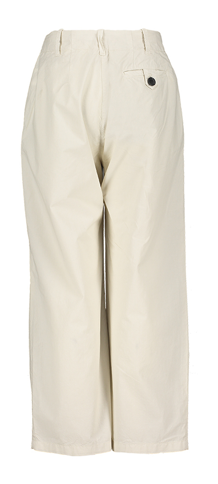 Beige wijde broek Ynk Morley