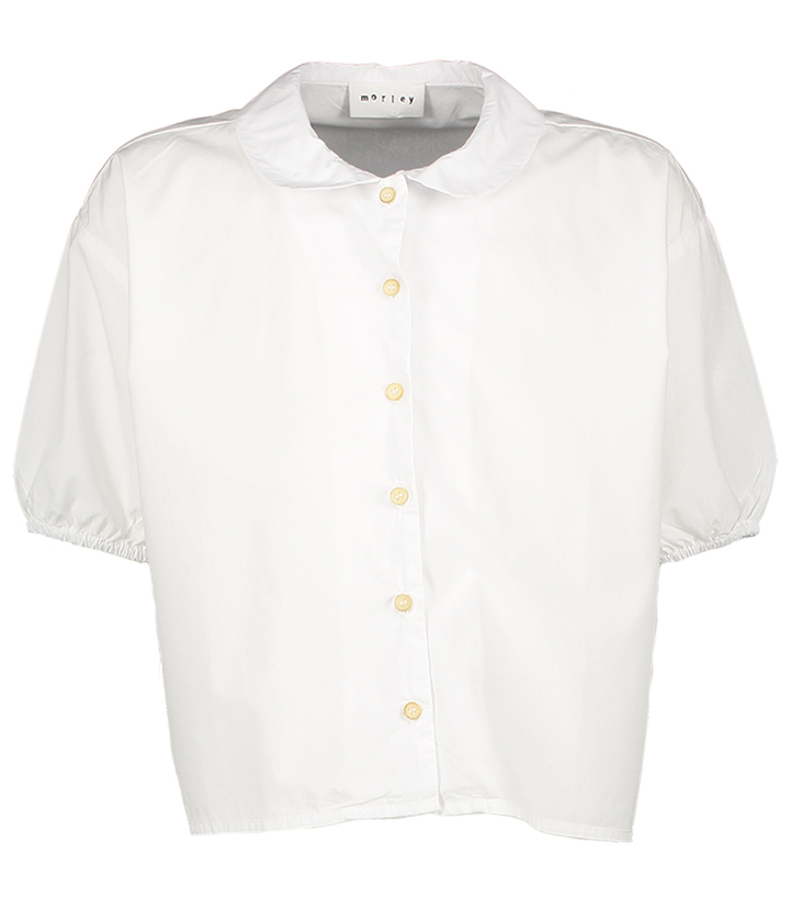 Witte oversized katoenen bloes Xanon Morley 