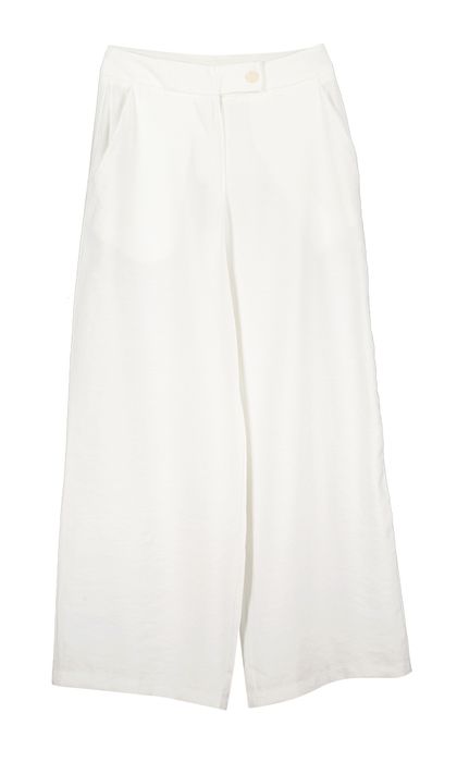 Witte geklede broek Valencia Indee