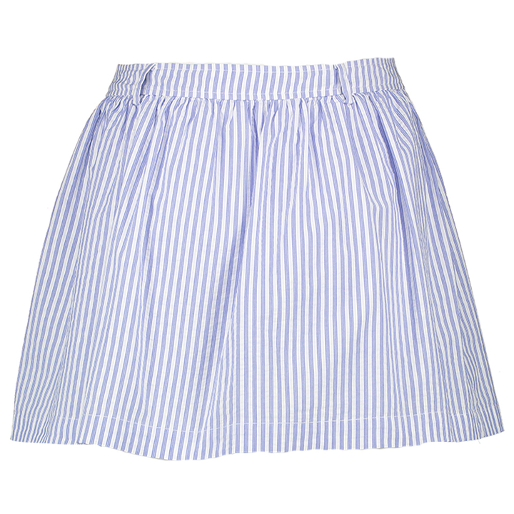 Wit blauw gestreepte broekrok Vincennes Indee 