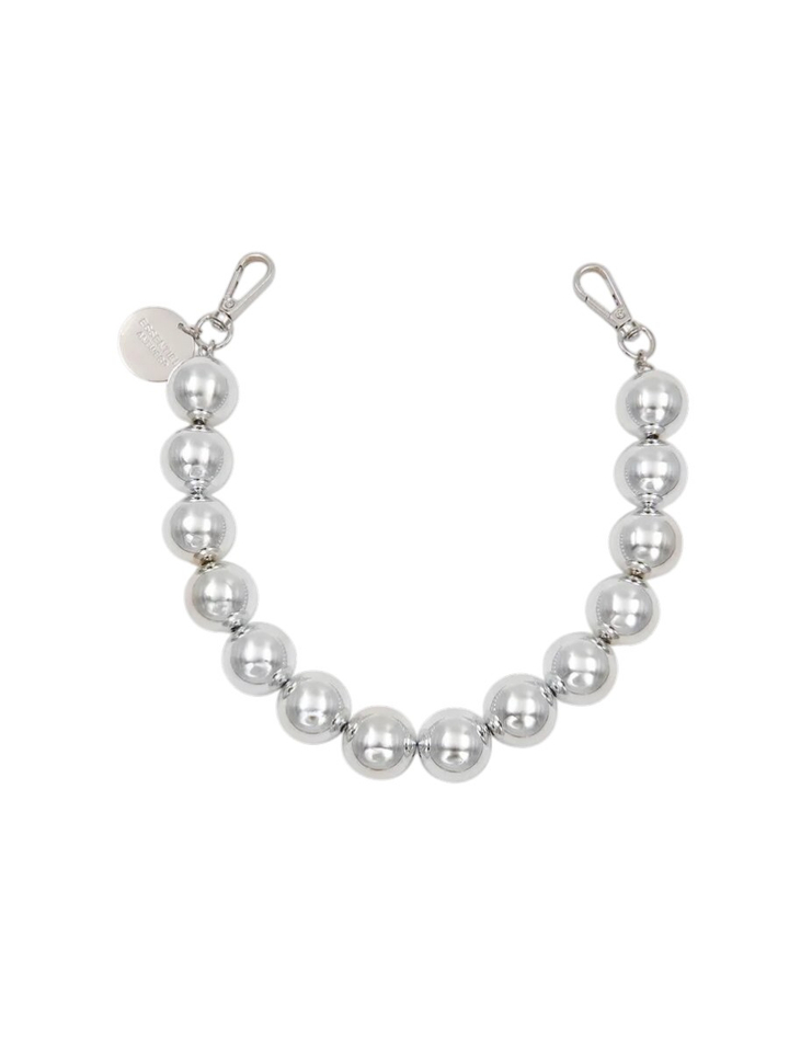 Zilverkleurige halsketting met kralen Jadine Essentiel 