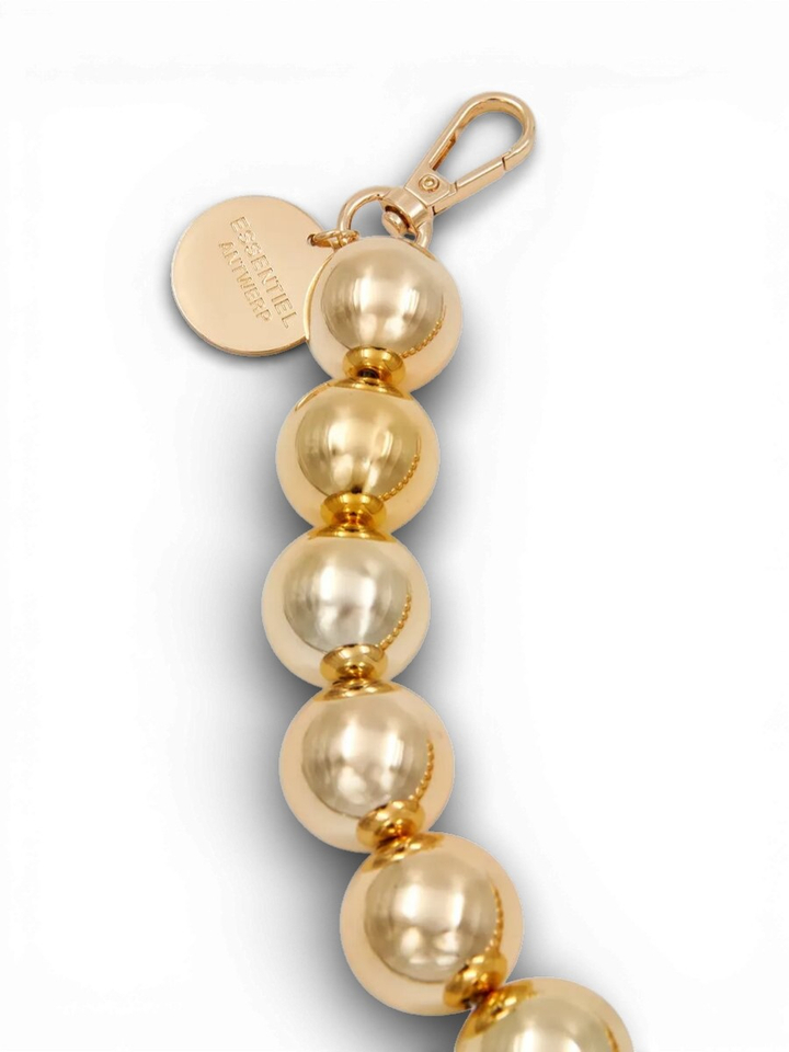 Goudkleurige halsketting met kralen Jadine Essentiel 