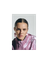 Mauve oorbellen Arlise Laurence Delvallez