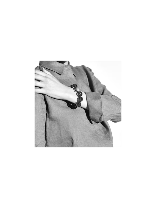 Blauwe armband Vetra Laurence Delvallez