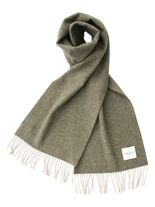 Kaki wollen sjaal Profuomo