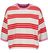 Ecru gestreepte trui rood en roze Velvet Indee 